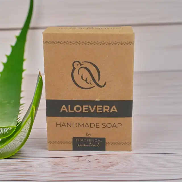 கற்றாழை சோப்பு - கையால் தயாரிக்கப்பட்டது - image 1