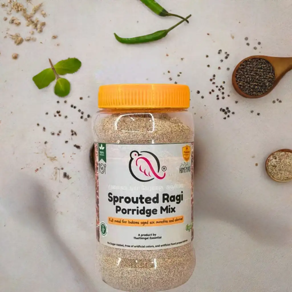 Organic Sprouted Ragi Porridge - image 1
