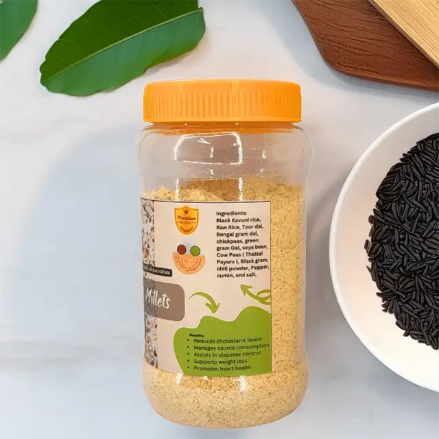 Karuppu Kavuni Rice & Small Grain Adai Mix - image 2