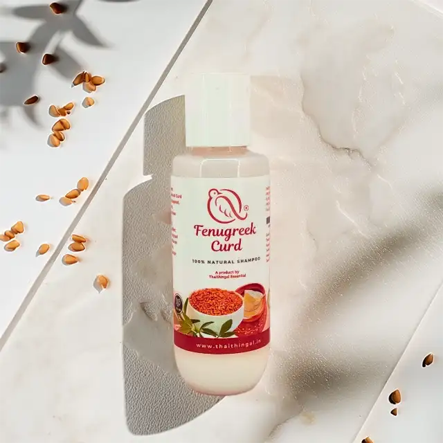 Fenugreek / Curd - 100% Natural Shampoo - image 1