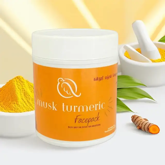 Musk Turmeric Face Pack - image 1