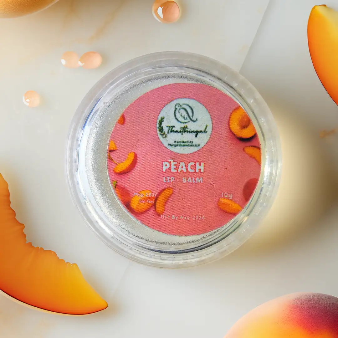 Peach Lip Balm – Silky Smooth - image 1