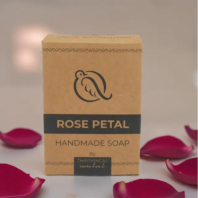 Rose Petal Natural Soap - Handmade - image 1