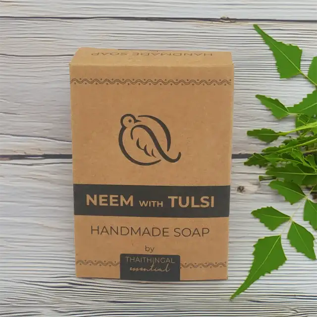 Neem / Tulsi Soap - Handmade - image 2