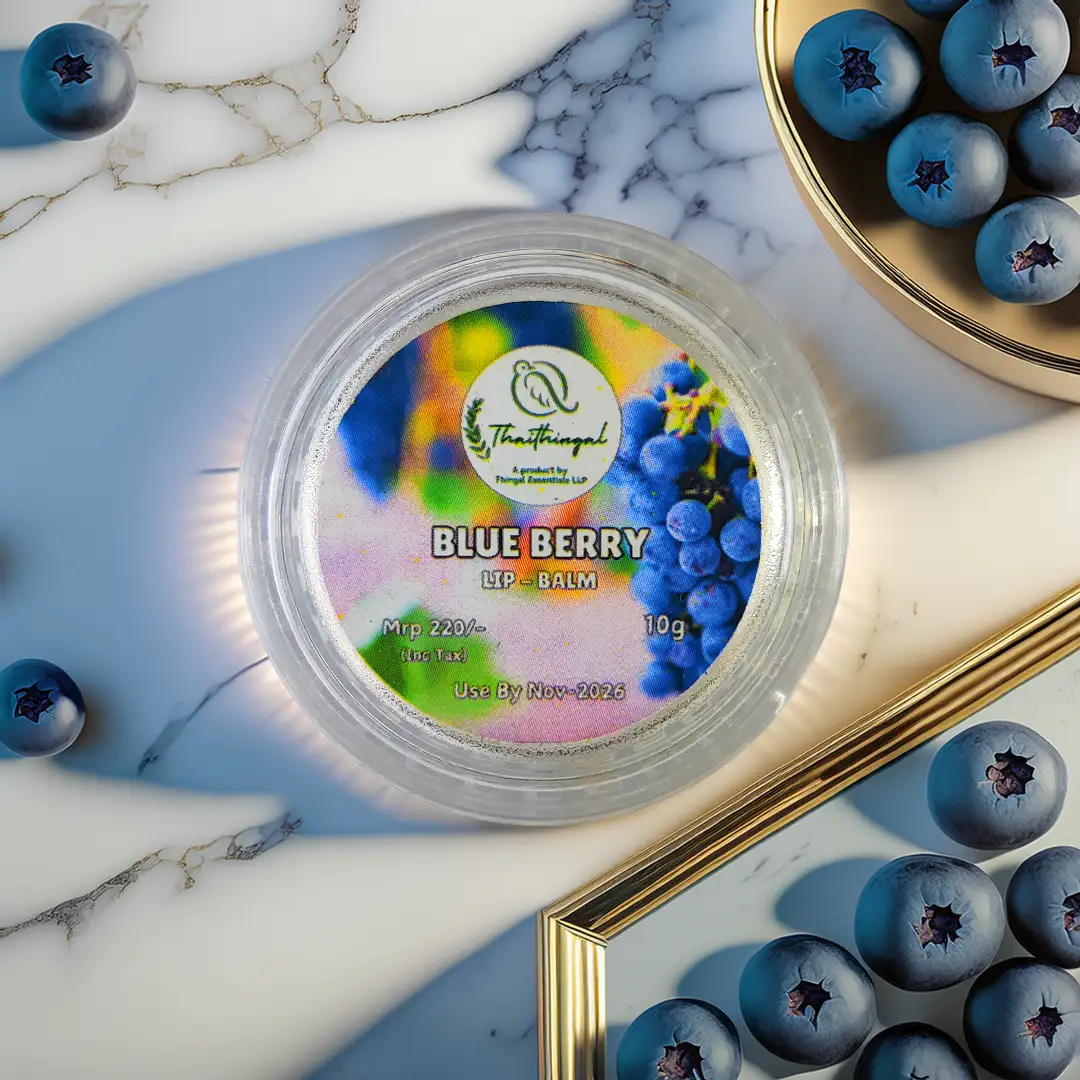 Blueberry Lip Balm – Fruity Freshness - image 1