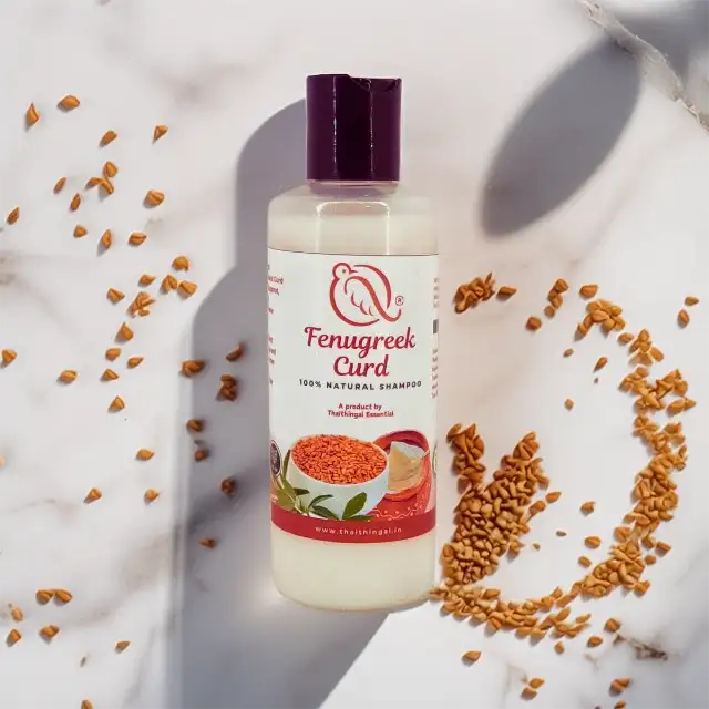 Fenugreek / Curd - 100% Natural Shampoo - image 1
