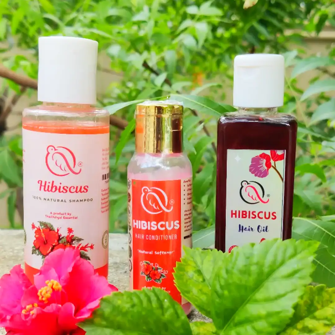 Hibiscus Essential Combo – 3-in-1 Hibiscus Hair Solution - image 1
